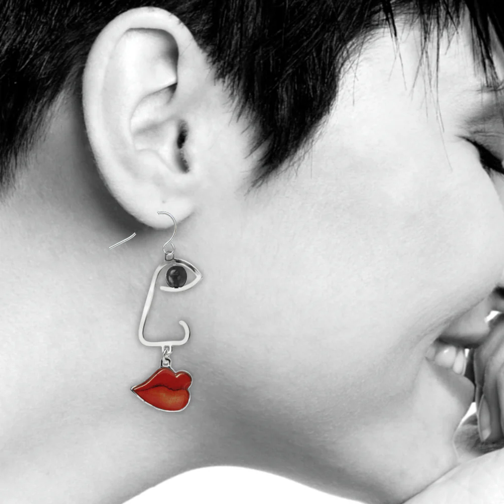 Cubist Profile Earrings