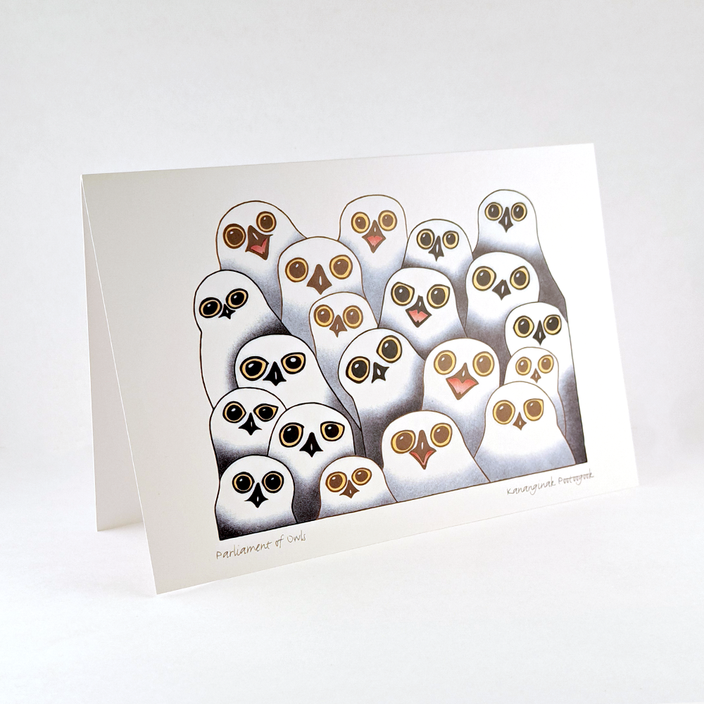 Carte double Parliament of Owls