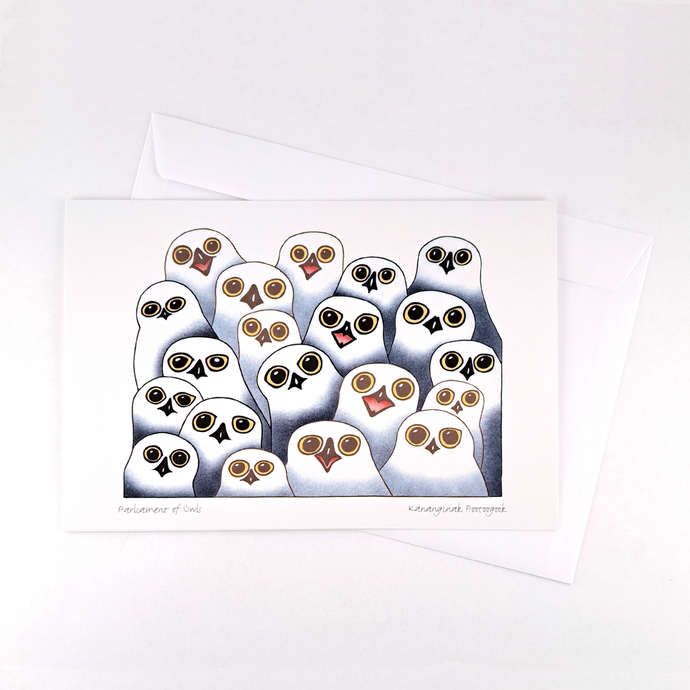 Carte double Parliament of Owls