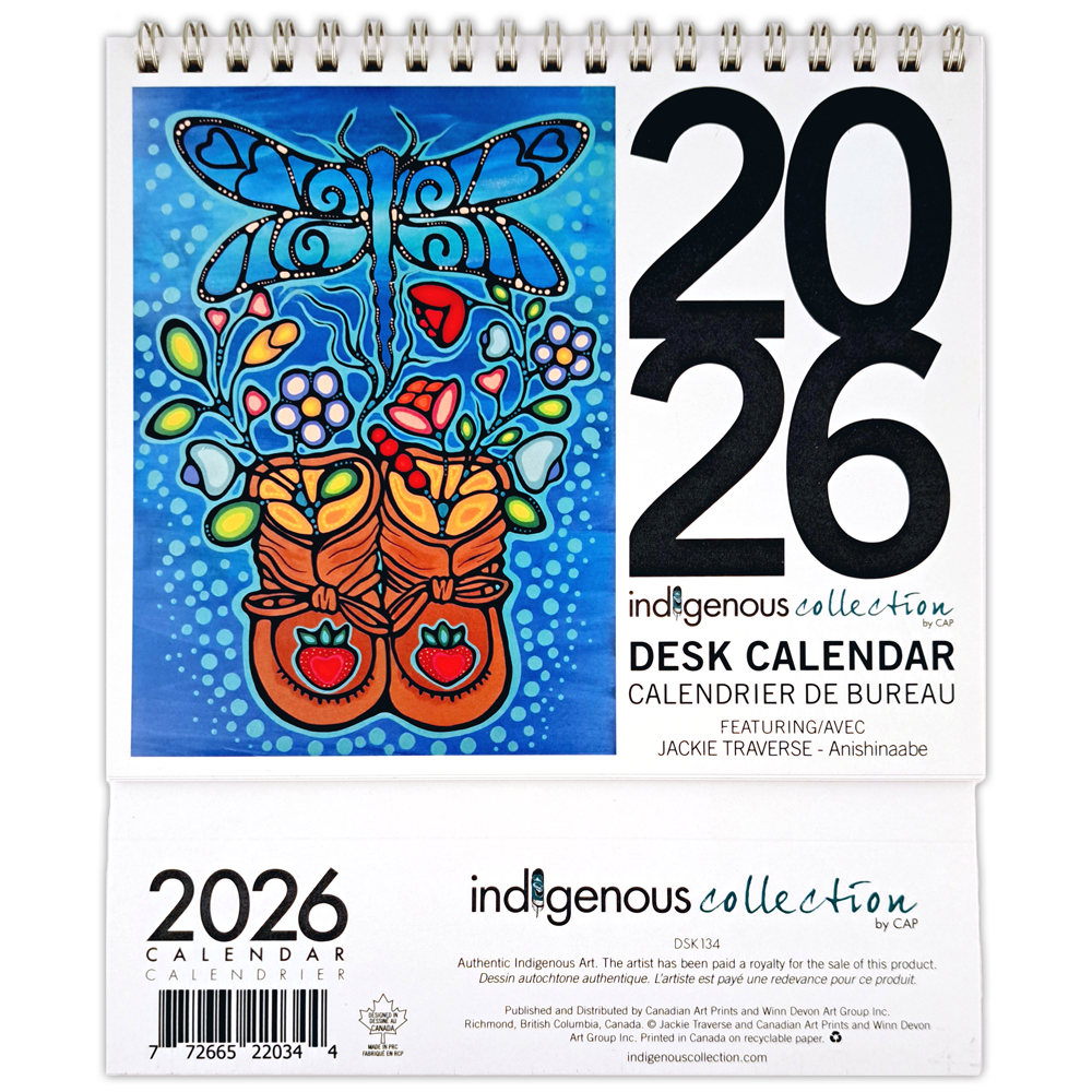 Jackie Traverse 2026 Desk Calendar