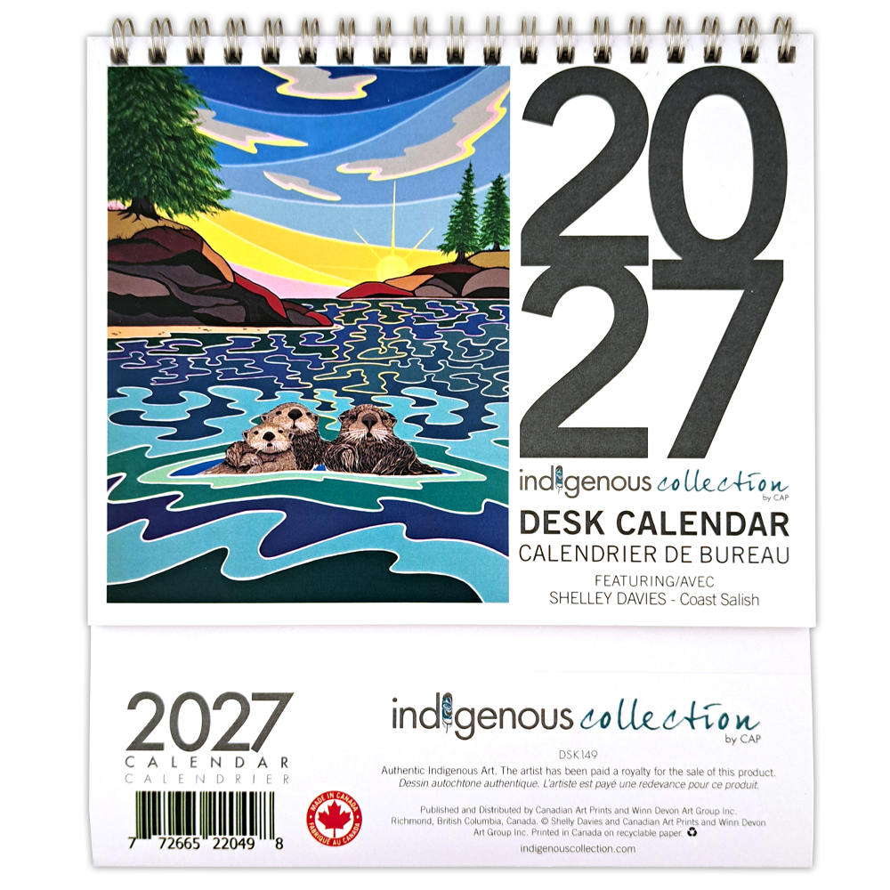 Shelley Davies 2027 Desk Calendar