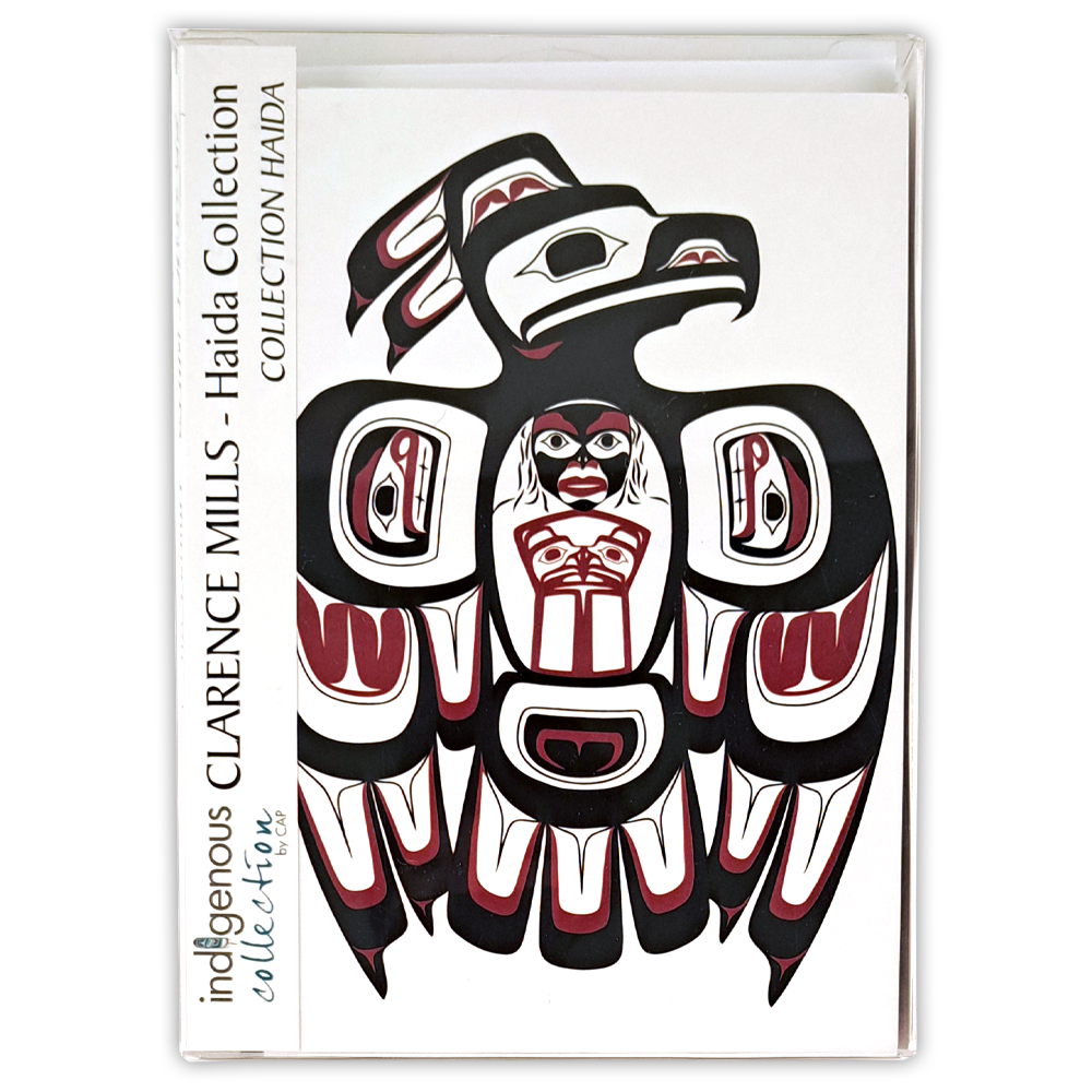 Boîte de cartes doubles Collection Haida
