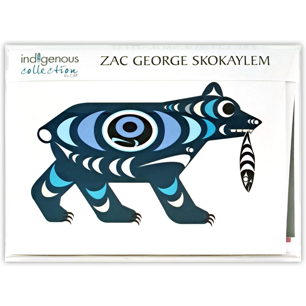Boîte de cartes doubles Zac George Skokaylem