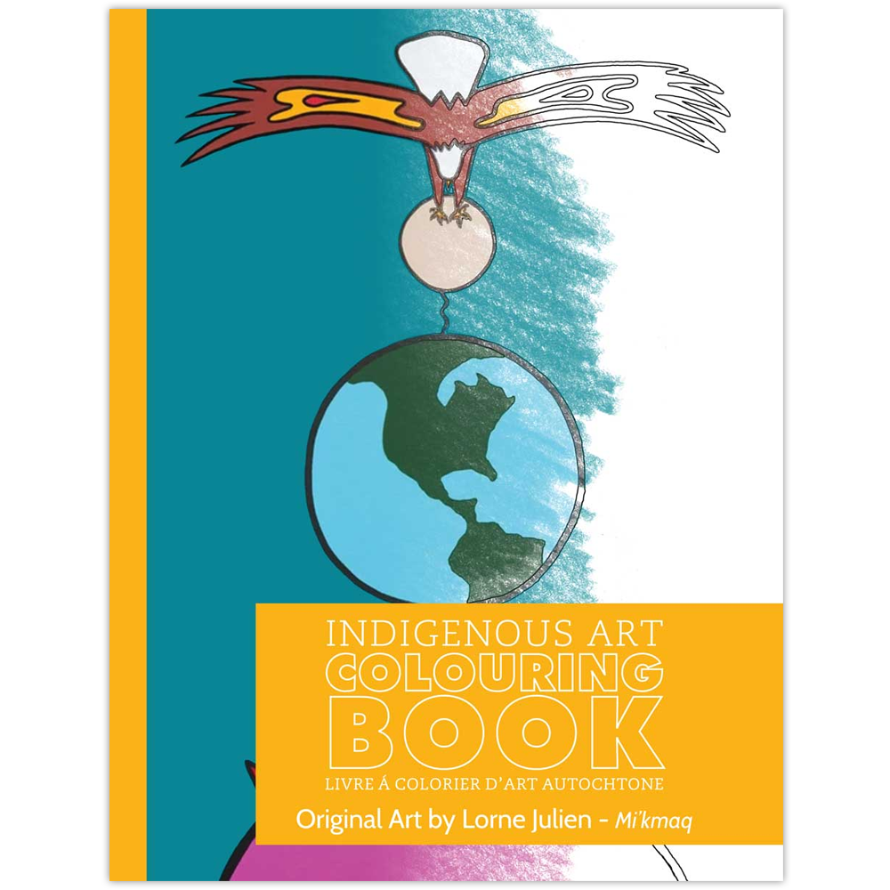 Lorne Julien Indigenous Art Colouring Book
