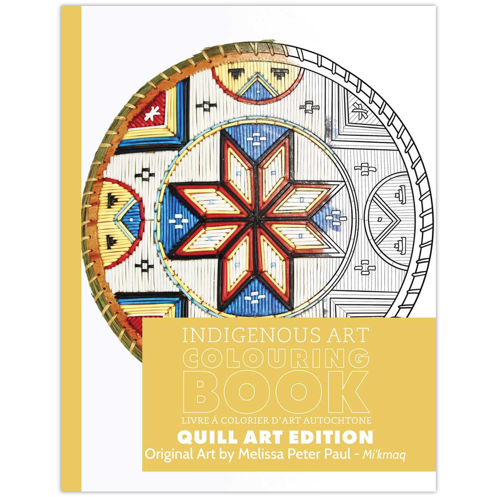 Melissa Peter Paul Indigenous Art Colouring Book