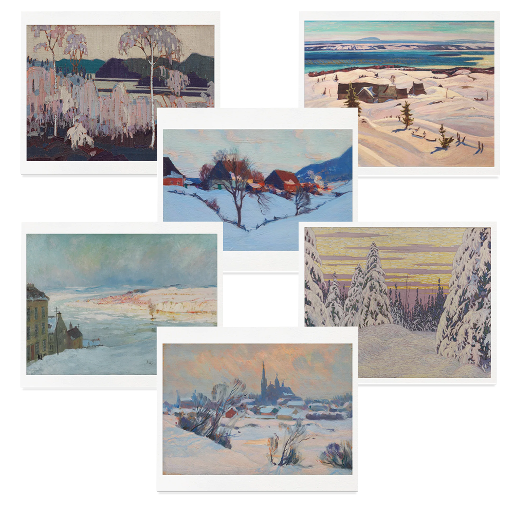 Canadian Winter Scenes Boxed Notecards