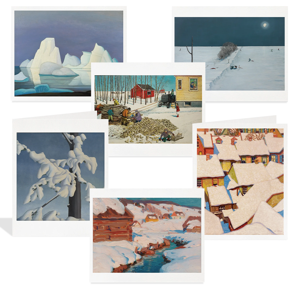 Canadian Winter Scenes Boxed Notecards