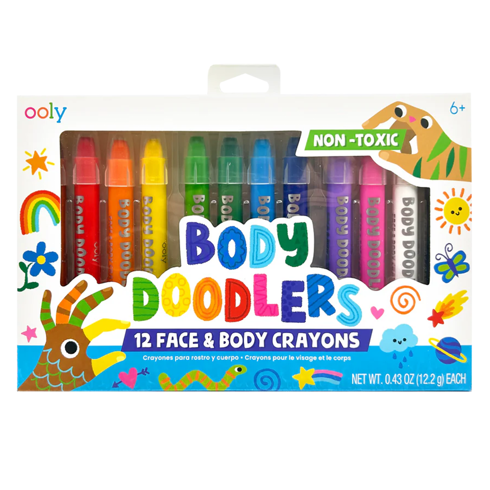Crayons pour le visage et le corps Body Doodlers