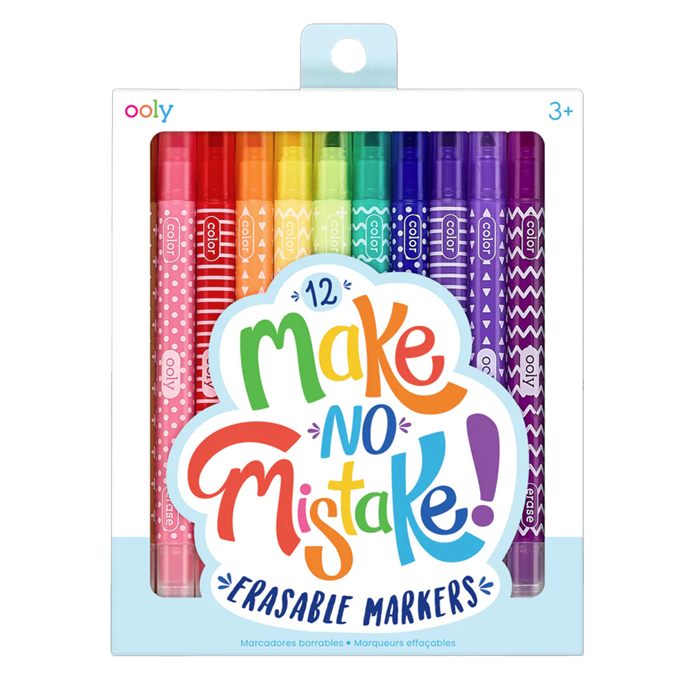 Make No Mistake Erasable Markers