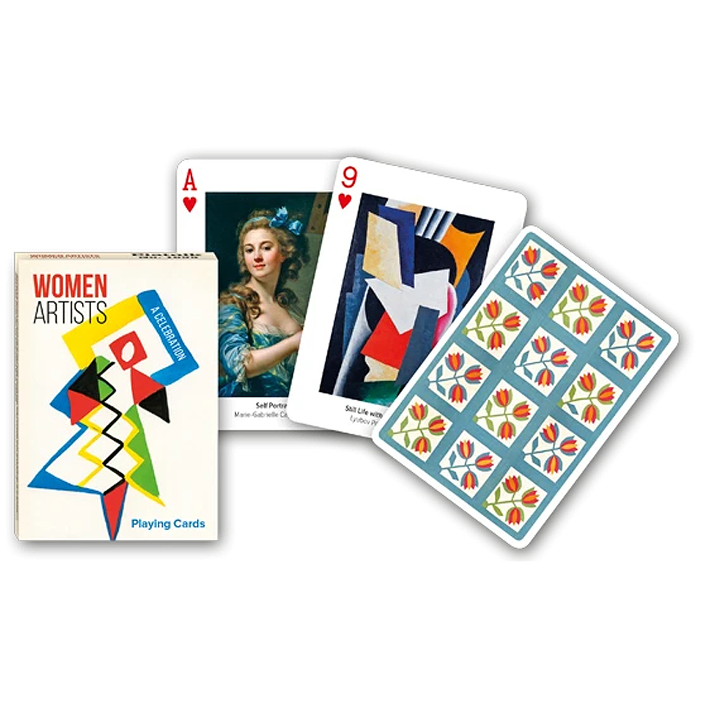 Women Artists Playing Cards