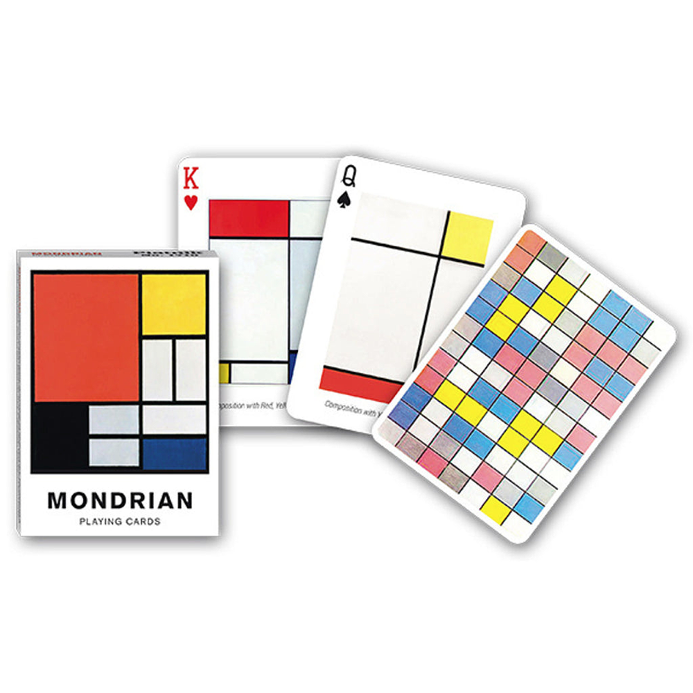 Piet Mondrian Playing Cards