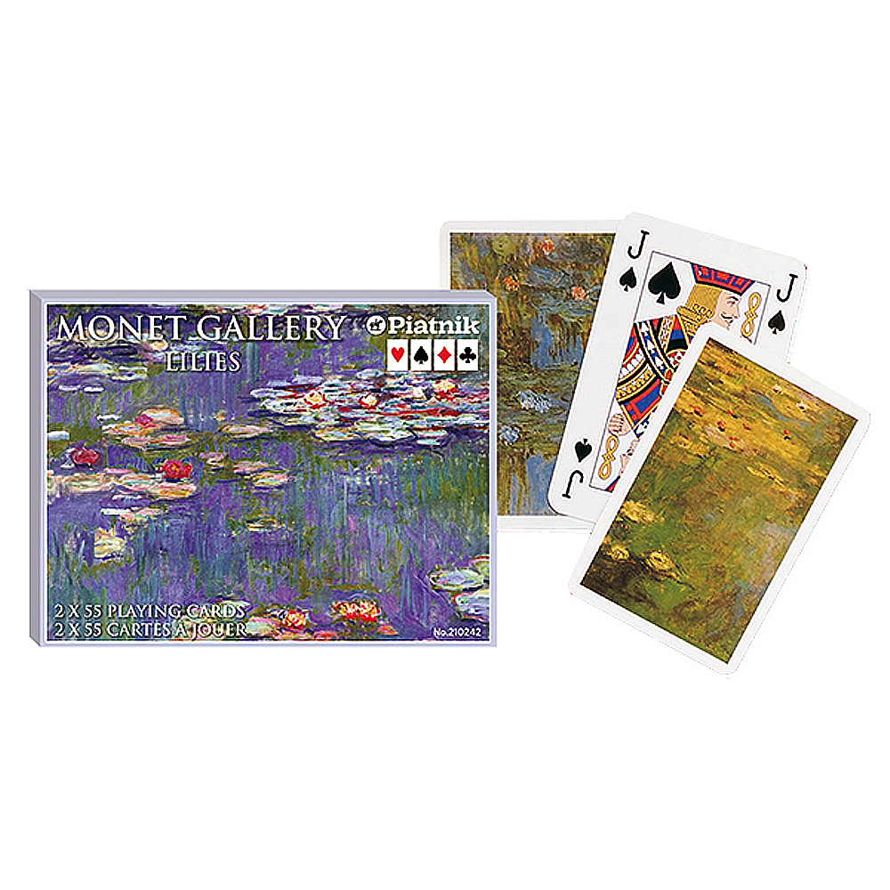 Water Lilies Playing Cards