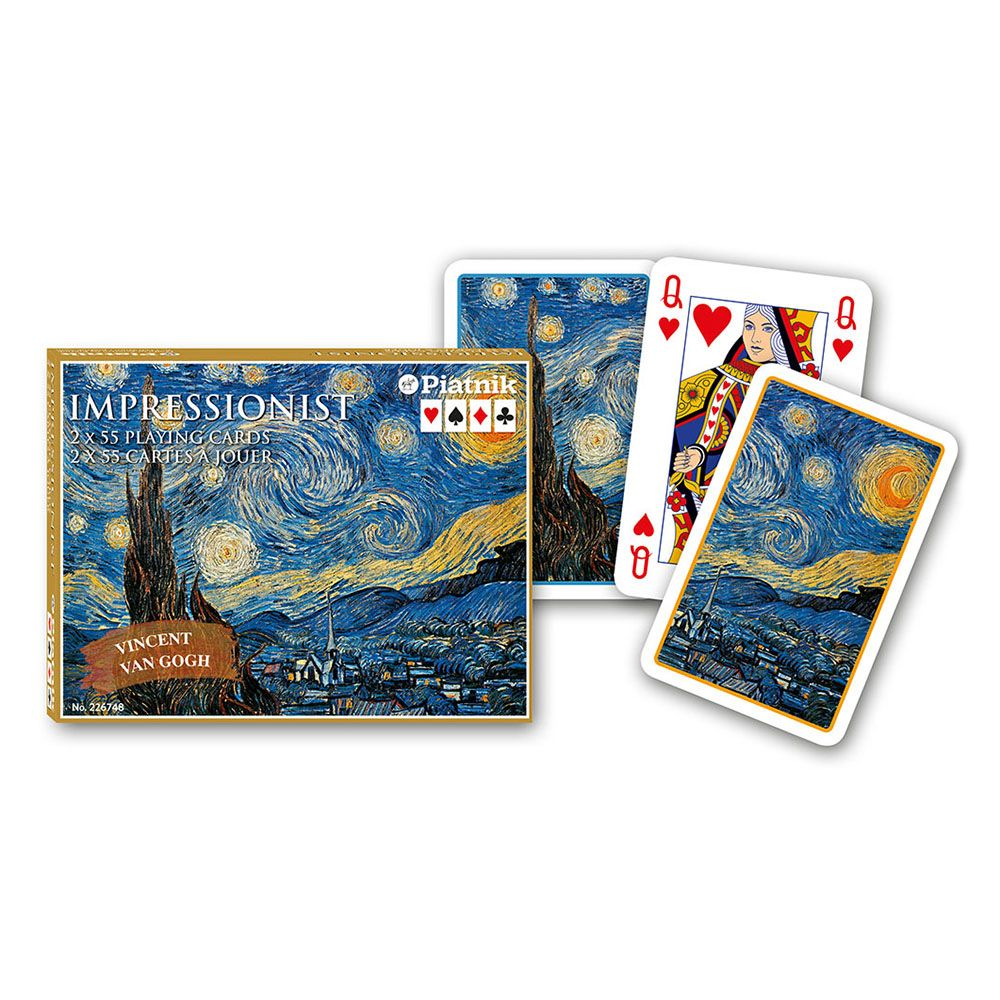 The Starry Night Playing Cards