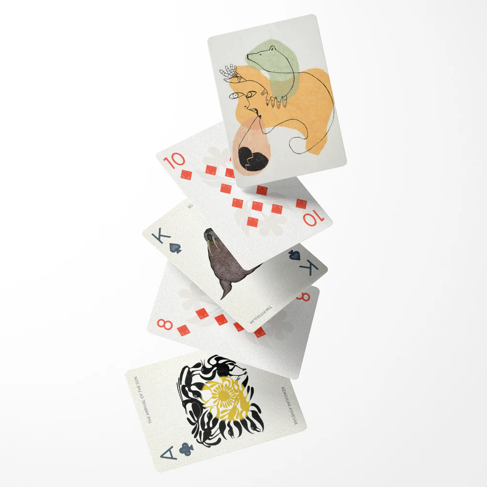 Cartes à jouer Art inuit