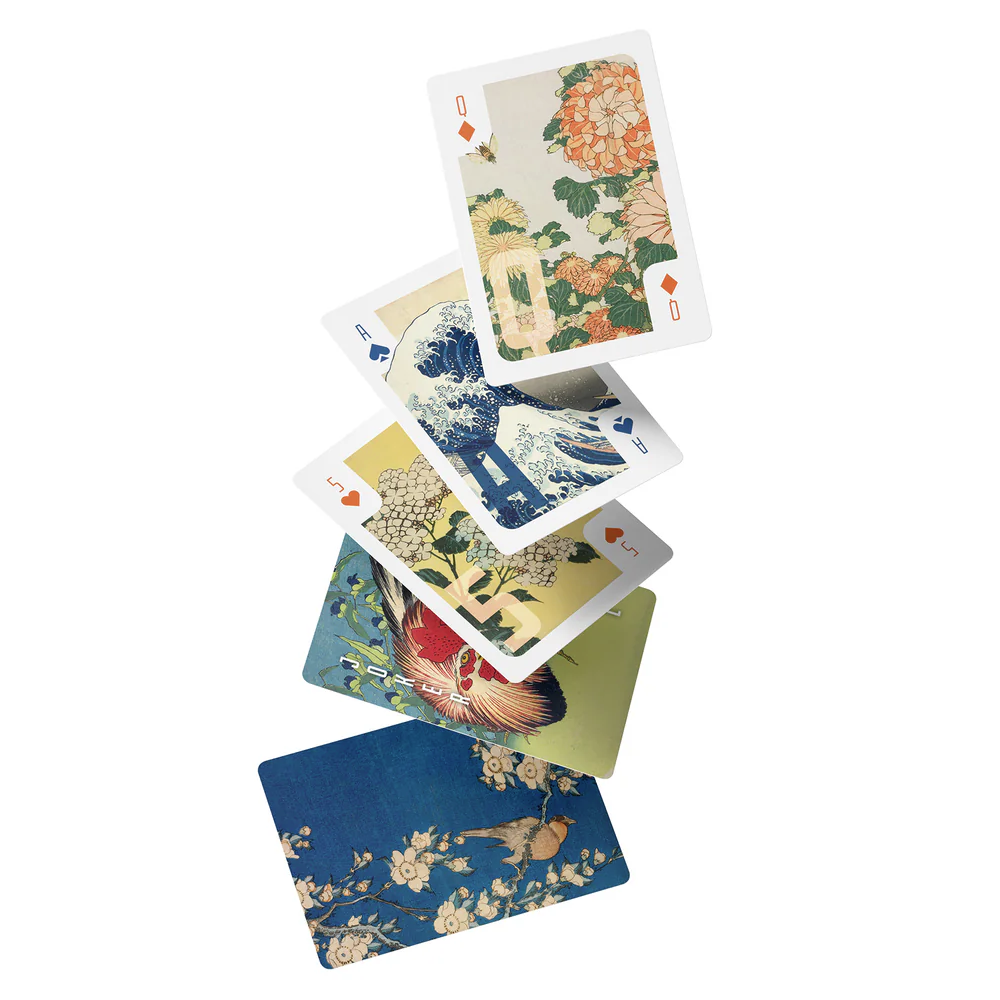 Cartes à jouer Hokusai