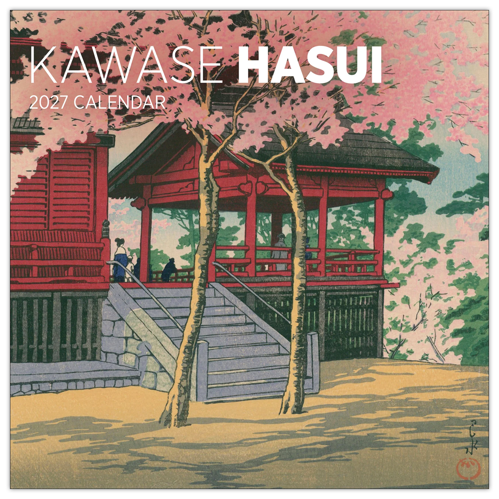 Calendrier mural 2027 Kawase Hasui