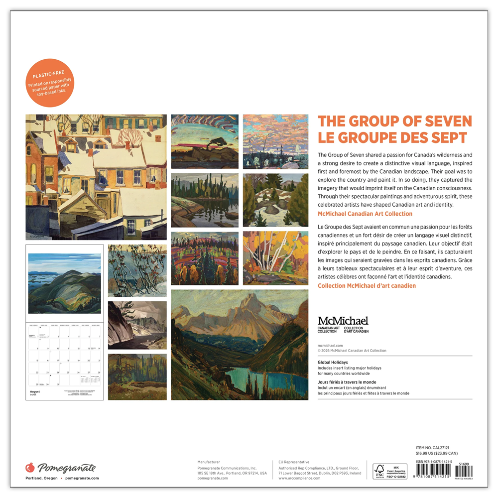 The Group of Seven 2027 Wall Calendar