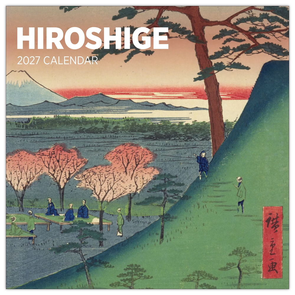 Calendrier mural 2027 Utagawa Hiroshige