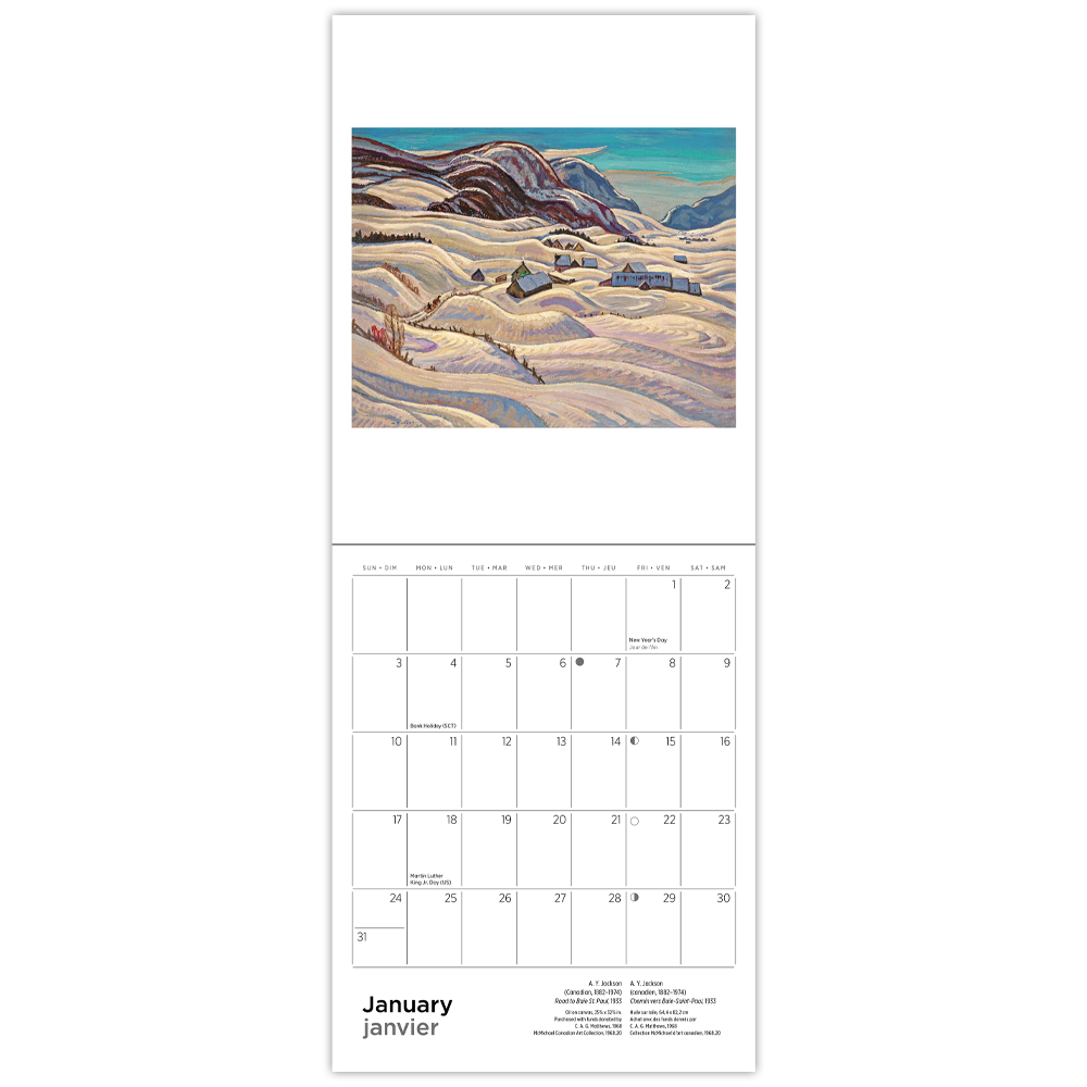 The Group of Seven 2027 Mini Calendar