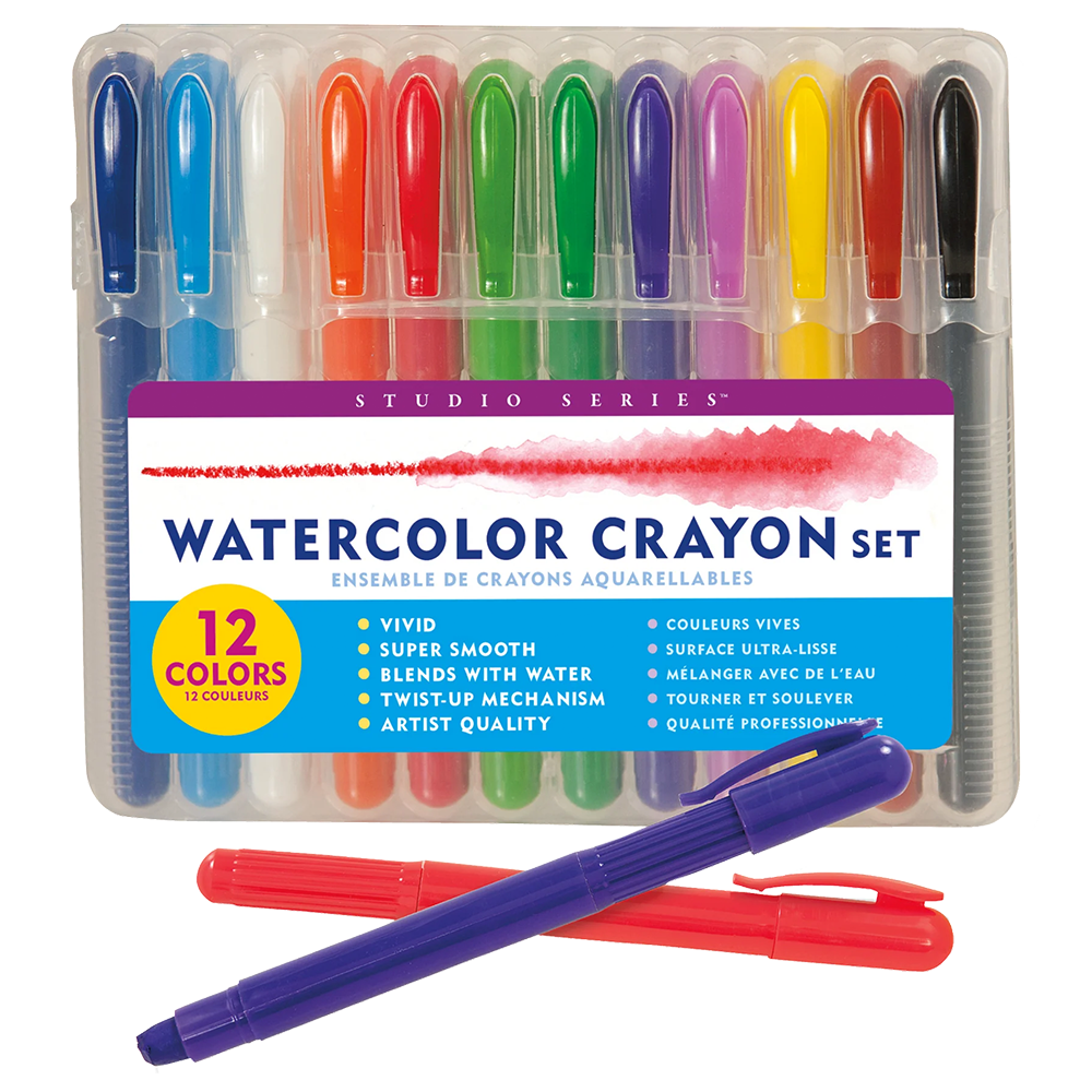 Ensemble de crayons aquarelle