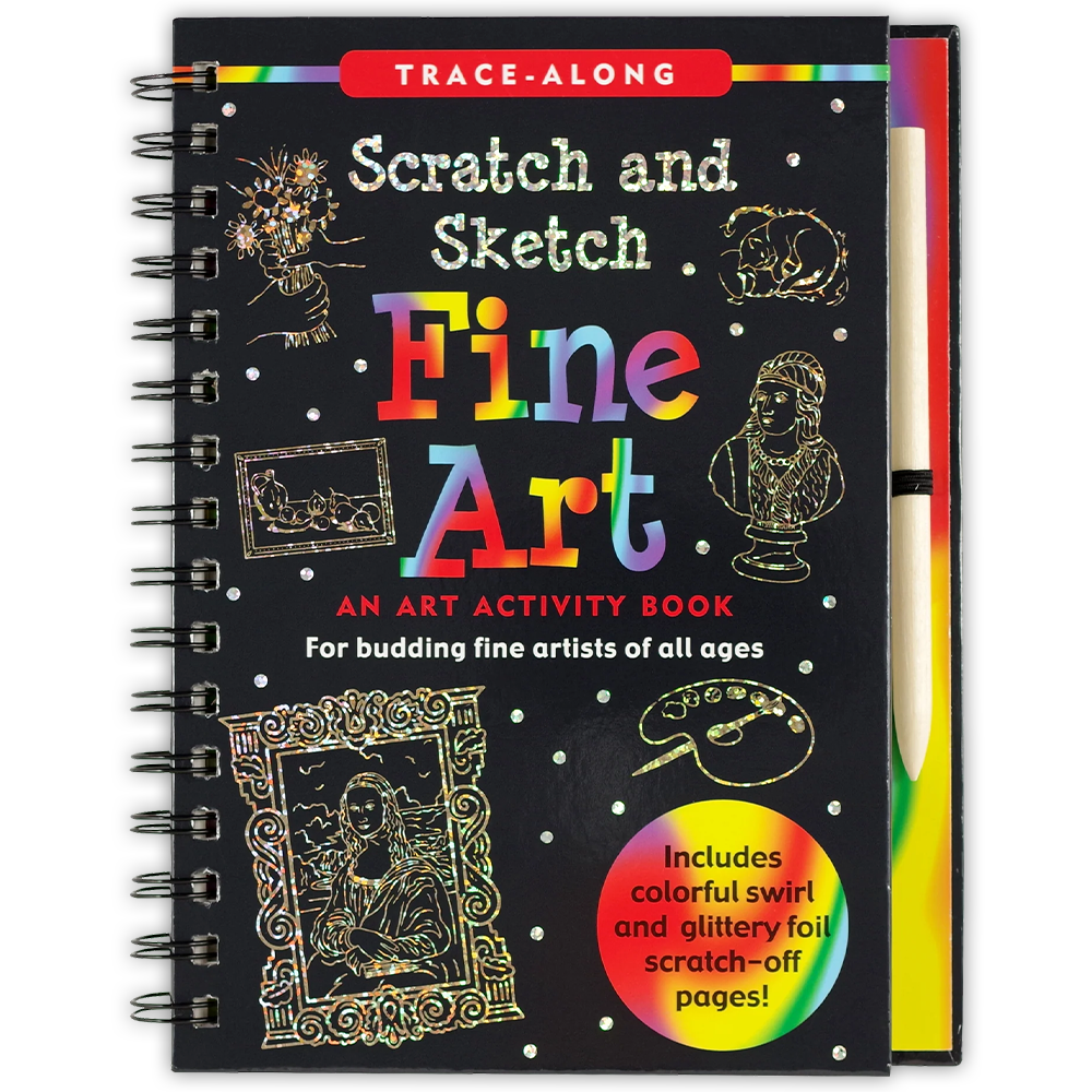 Cahier d'activités Fine Art Scratch and Sketch