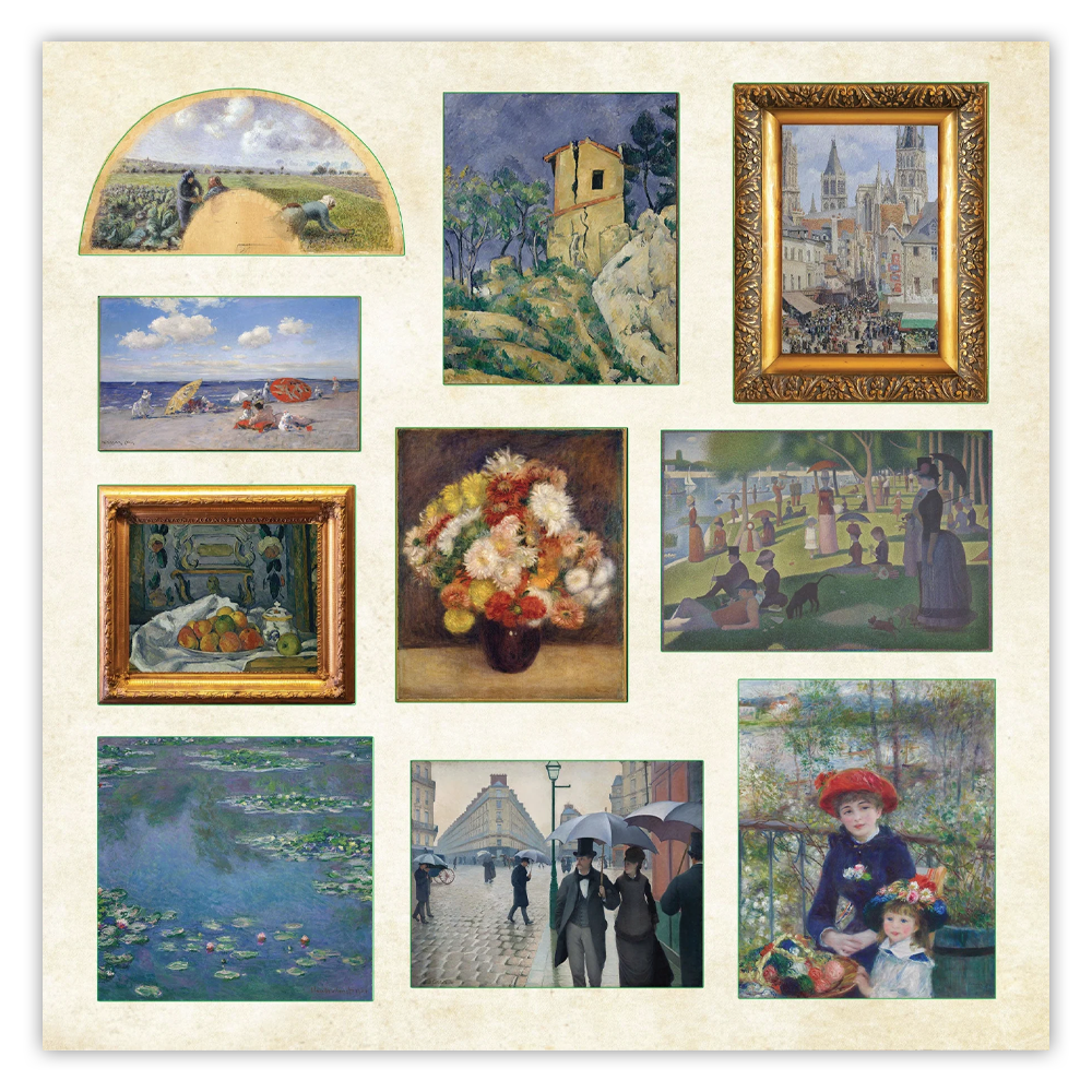 Livre d'autocollants Museum Treasures