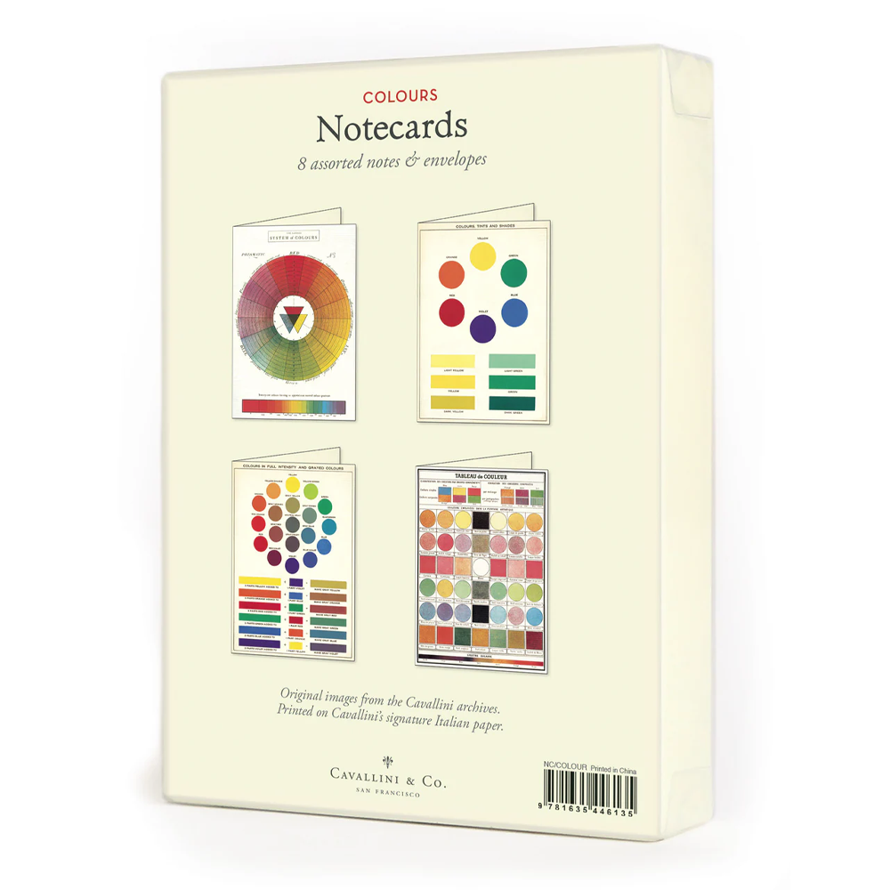 Boîte de cartes doubles Couleurs