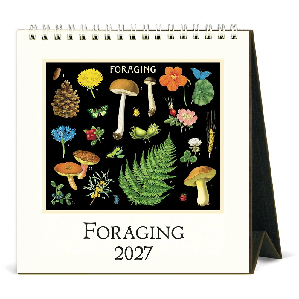 Foraging 2027 Desk Calendar