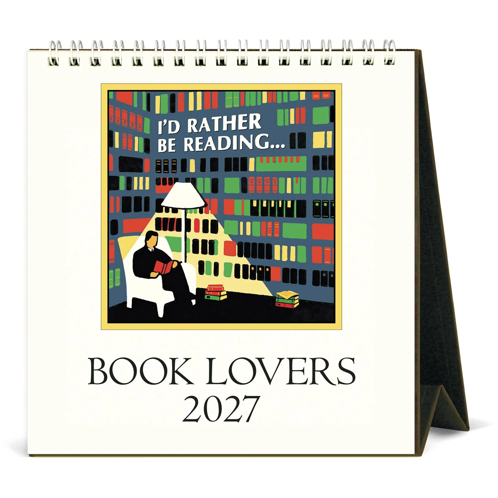 Book Lovers 2027 Desk Calendar