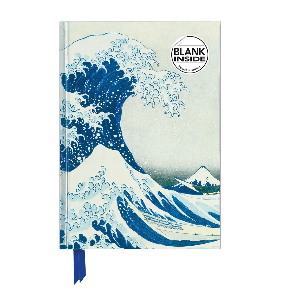 The Great Wave Blank Journal