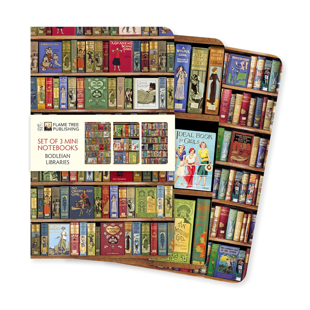 Bodleian Libraries Set of 3 Mini Notebooks
