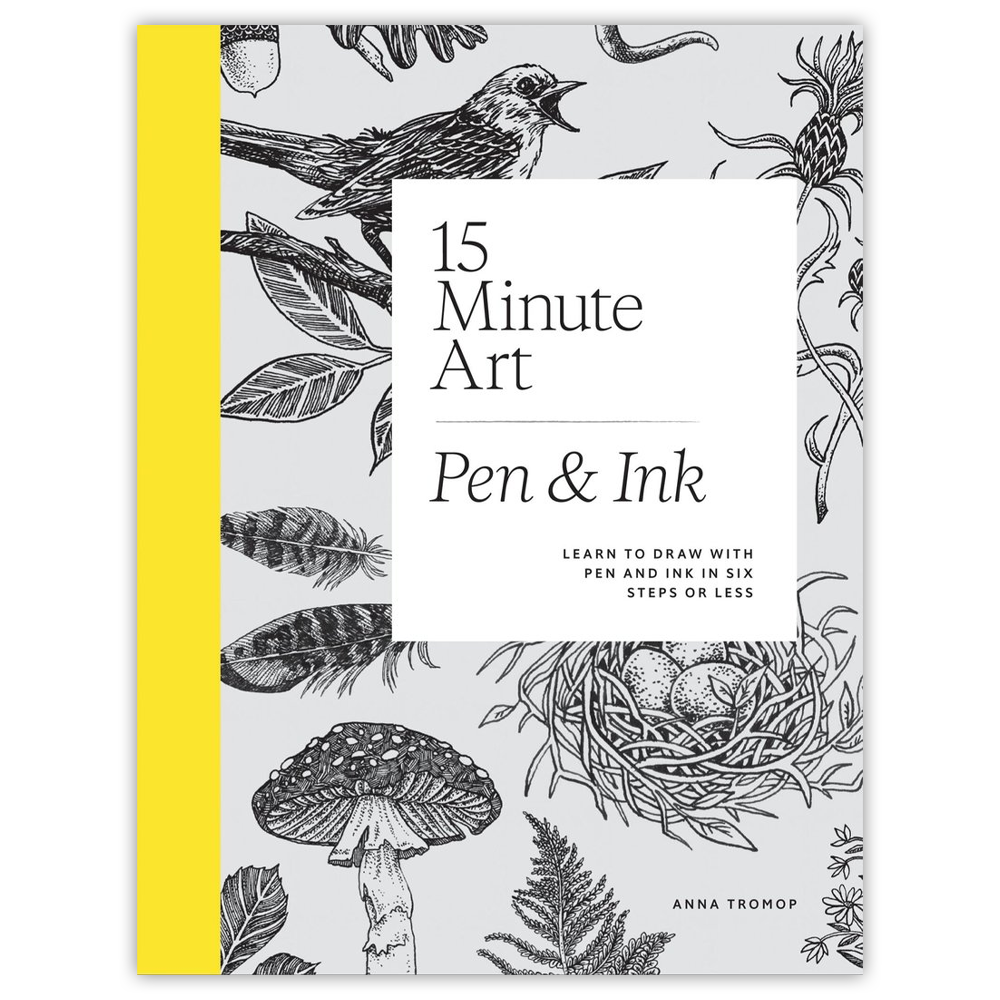 15-minute Art Pen & Ink (Anglais)