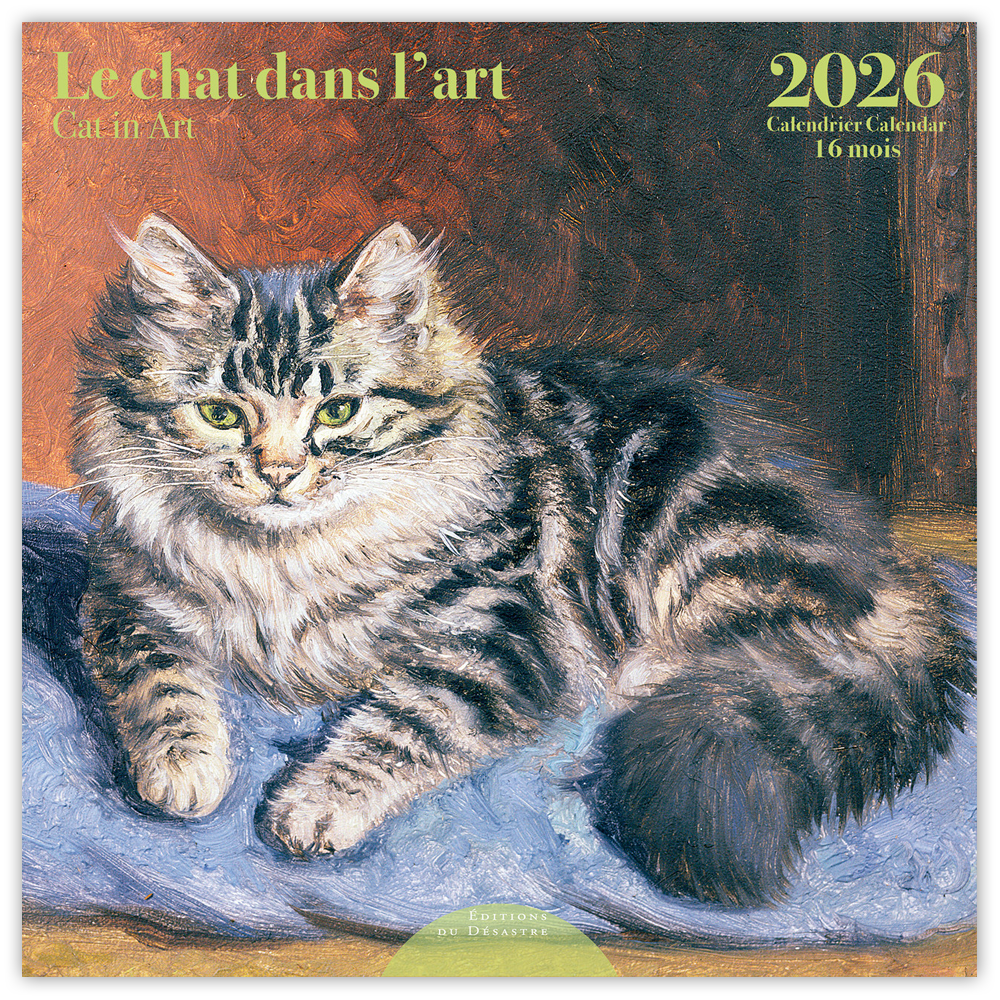 Cat in Art 2026 Wall Calendar