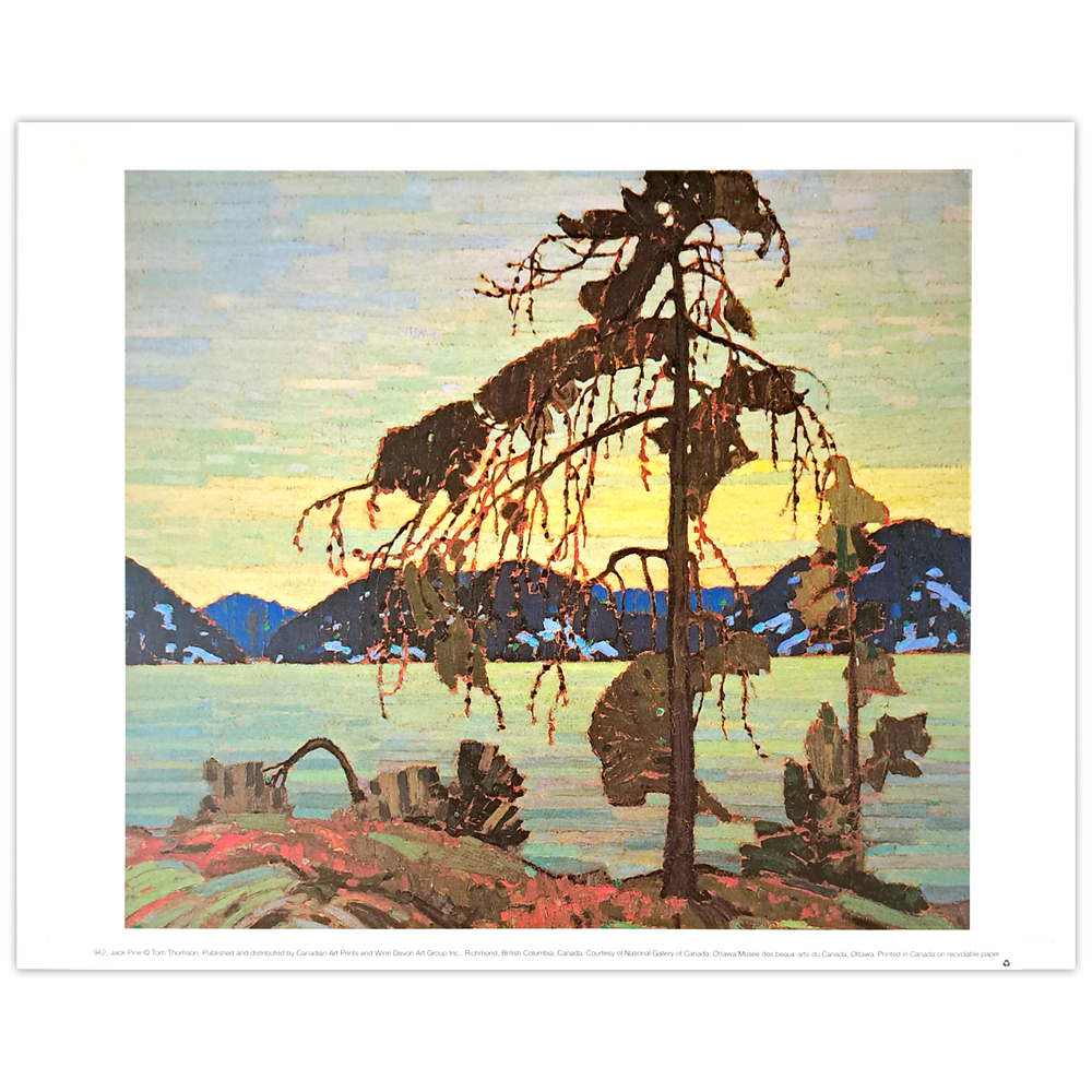 The Jack Pine Small Poster