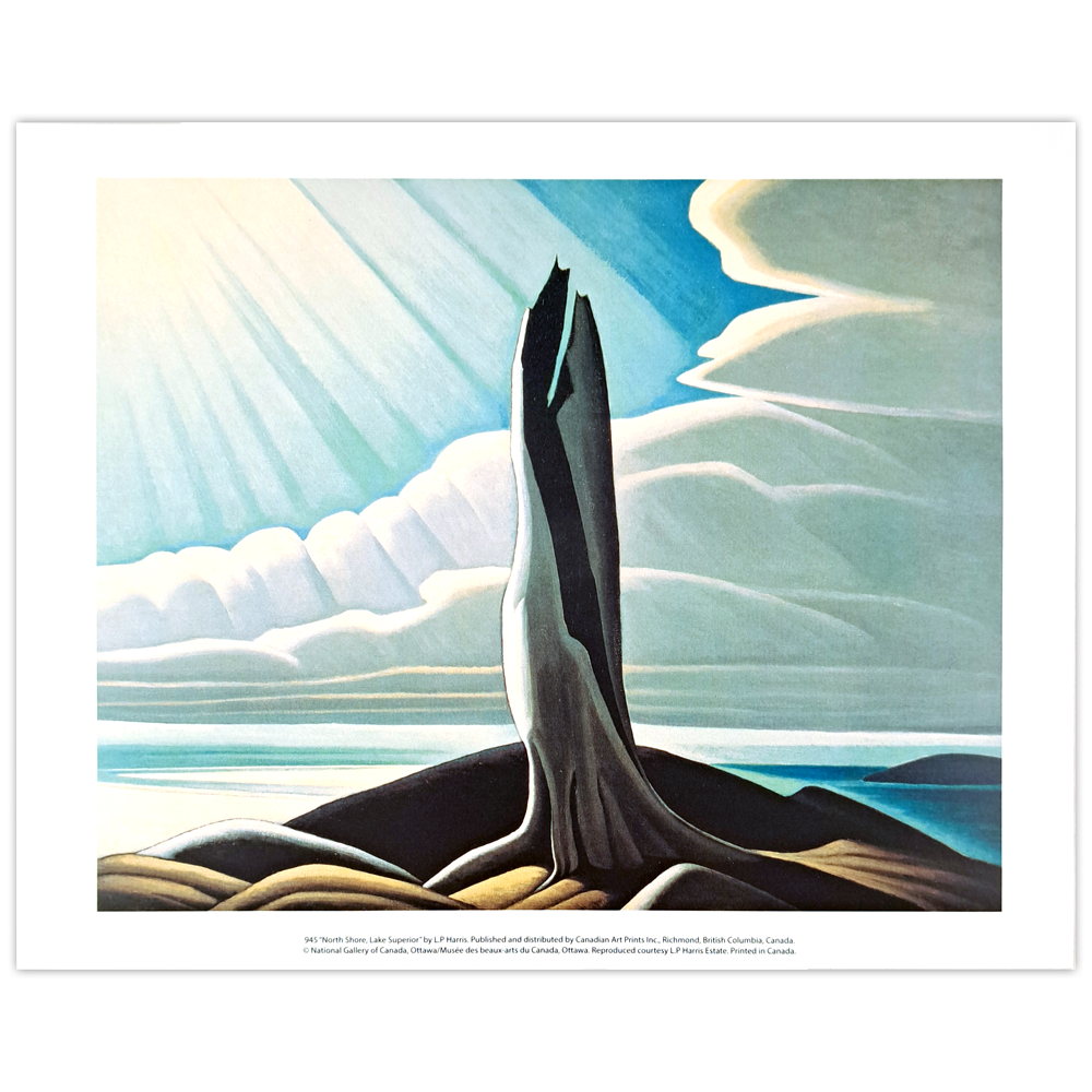 North Shore, Lake Superior Small Poster