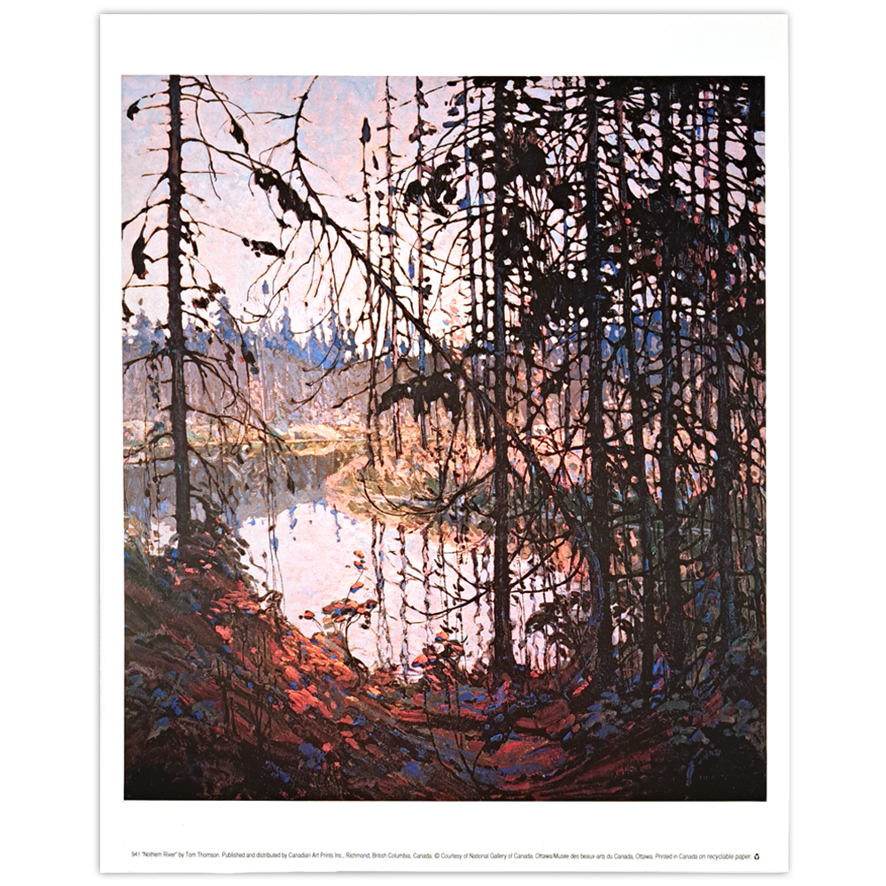 Northern River Small Poster