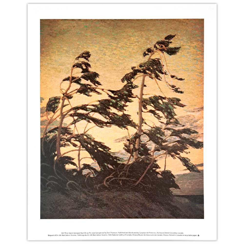 Pine Island, Georgian Bay Small Poster