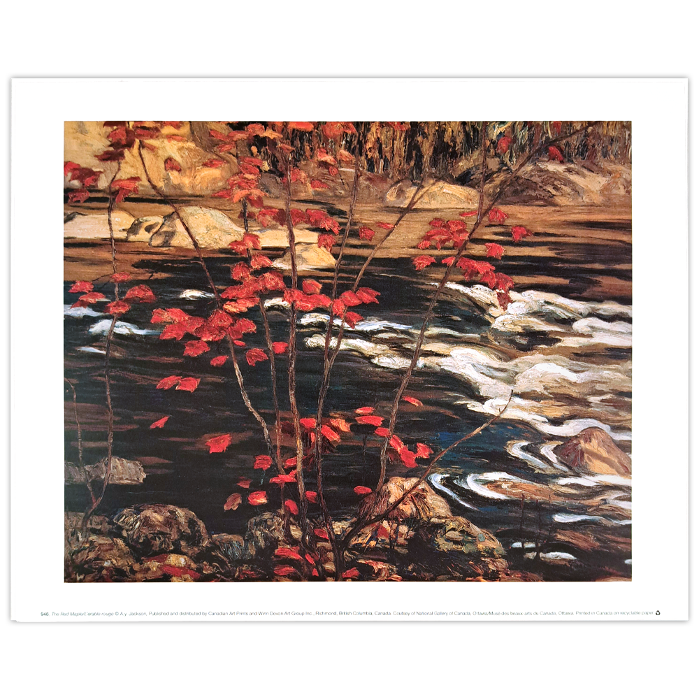 Affiche petit format L'érable rouge – National Gallery of Canada ...