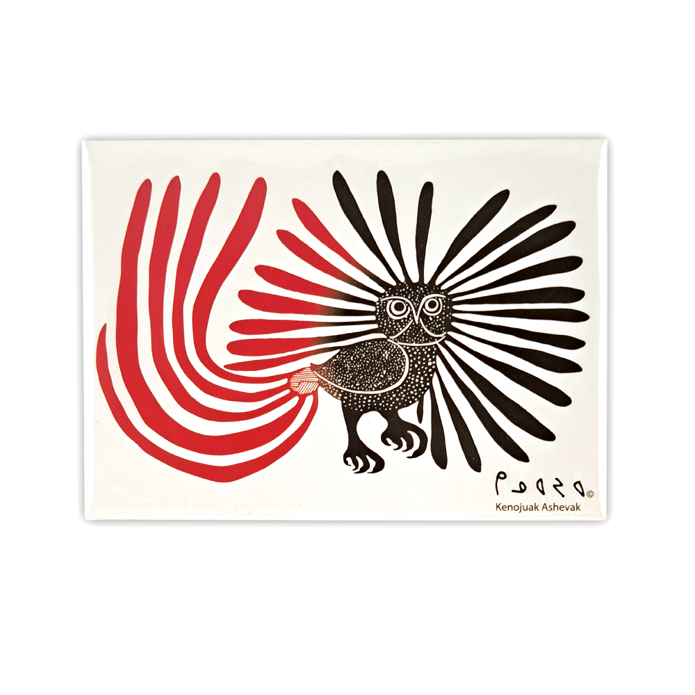 The Enchanted Owl Magnet