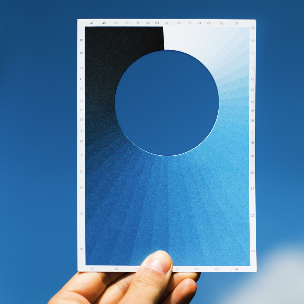 Cyanometer Postcard